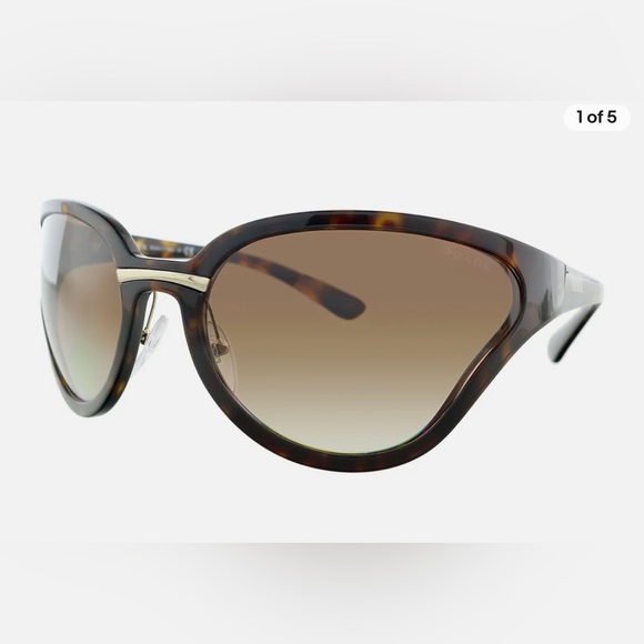 Prada Accessories - Prada NWT PR22VS Havana Cateye Sunglasses